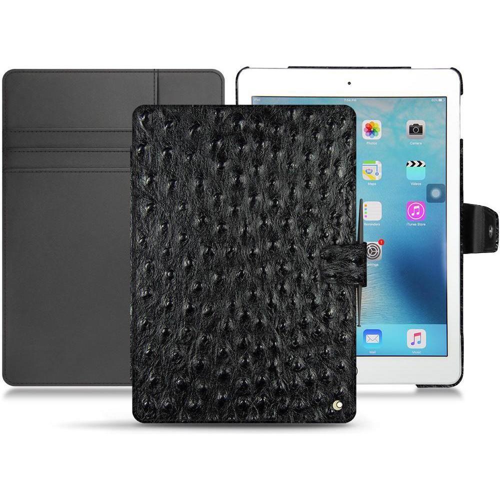 Noreve Lederschutzhülle Wallet (iPad Pro 9.7 2016 (1. Gen)), Tablet Hülle, Schwarz