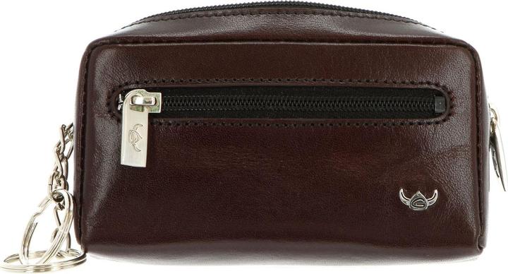 Actual product image Golden Head Colorado leather key case 11 cm