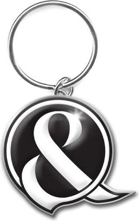 Actual product image Universal Textiles Ampersand Enamel Keyring