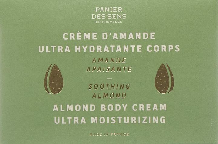 Produktbild Panier des Sens Soothing Almond Almond Body Cream Ultra Moisturizing - 250ml (Körpercreme, 250 ml)