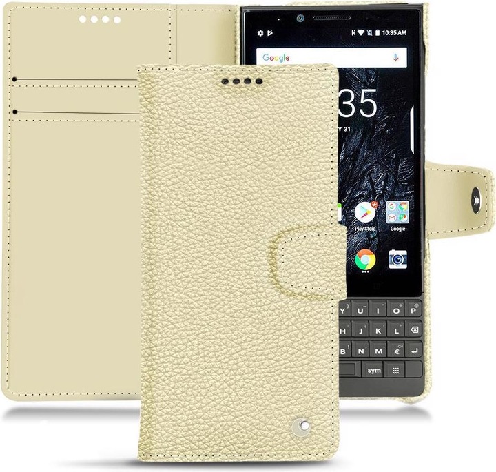 Produktbild Noreve Lederschutzhülle Wallet (Blackberry KEY2)