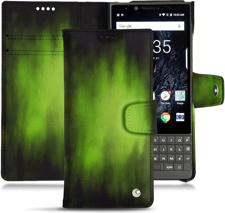 Produktbild Noreve Lederschutzhülle Wallet (Blackberry KEY2)