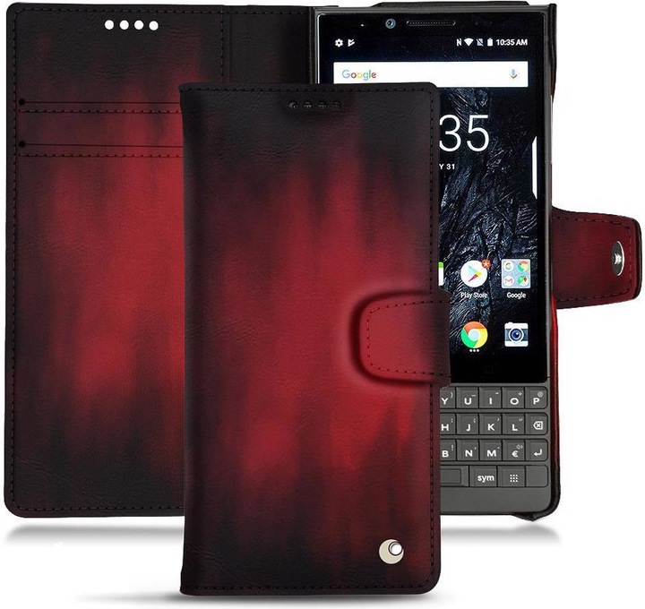 Produktbild Noreve Lederschutzhülle Wallet (Blackberry KEY2)