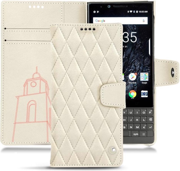 Produktbild Noreve Lederschutzhülle Wallet (Blackberry KEY2)