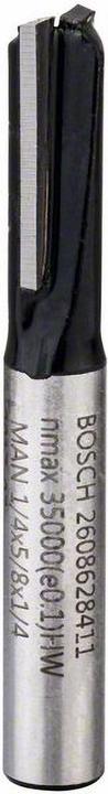 Actual product image Bosch Professional Zubehör Grooving cutter, 1/4-inch, D1 6.35 mm, L 15.7 mm, G 48 mm. For hand routers