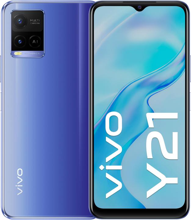 Produktbild Vivo Y21 (64 GB, Metallic Blue, 6.51", Dual SIM, 4G)