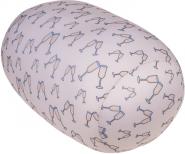 Actual product image Ootb Bolster with micropellet filling, bubbles