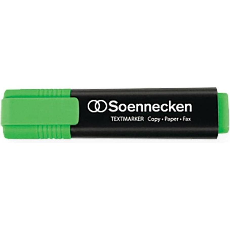 Soennecken, Marker, Textmarker Strichstärke: 2-5 mm Schreibfarbe: grün (Grün, 5 mm, 1 x)