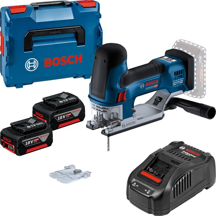 Bosch Hausgeräte Bosch Akku-Stichsäge GST 18V-155 SC / 2x 5,0 Ah + Ladegerät in L