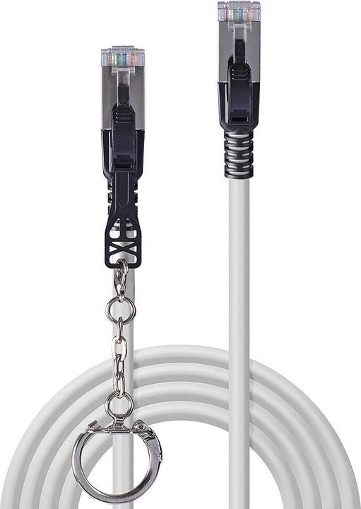 Produktbild Lindy Cat., S/FTP, Security Network Cable, Grey (S/FTP, CAT6a, 20 m)