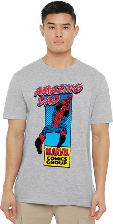 Produktbild Amazing Dad TShirt meliert Vatertag (L)