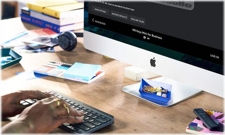 Actual product image Logitech MX Keys Mini for Business (DE, Wireless)