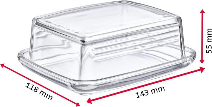 Actual product image Westmark 2 Butterdosen Glas, 208522E3