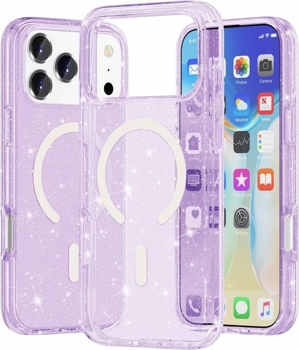Produktbild Cover-Discount Glitzer Case mit MagSafe (Apple iPhone 17 Pro Max)