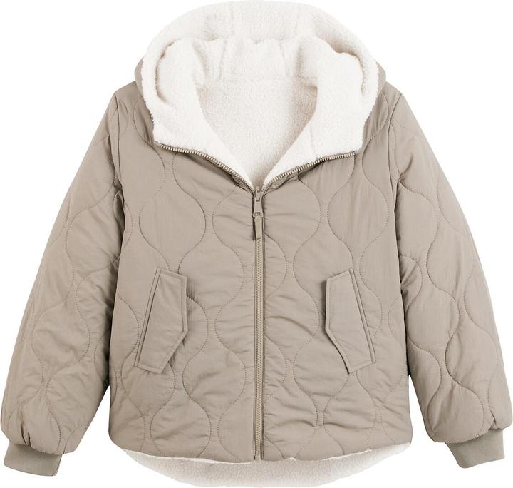 Actual product image La Redoute Collections Wendbare gesteppte Winterjacke mit Kapuze (122)