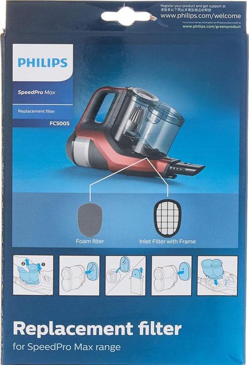 Produktbild Philips FC5005/01 Ersatzfilterset  SpeedPro Max