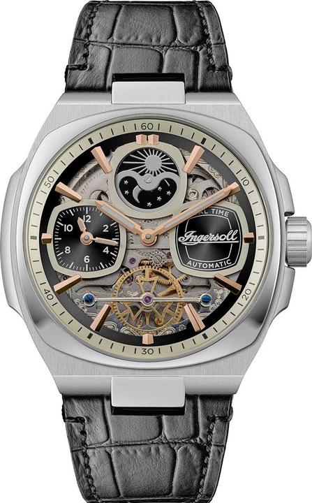 Immagine prodotto Ingersoll 1892 Ingersoll I15801 Orologio da uomo The Spirit Automatic 47mm 5ATM (Orologio da polso analogico, 47 mm)