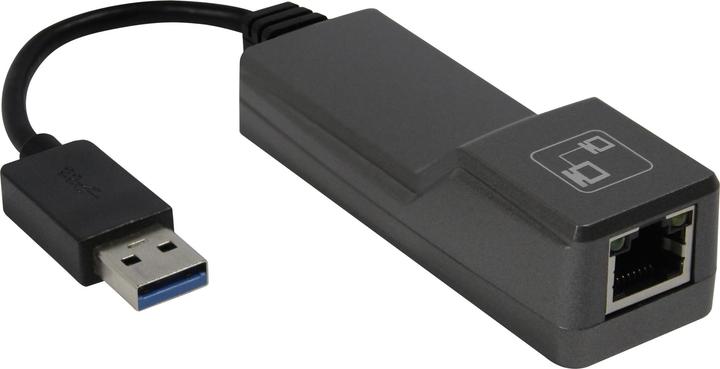 Allnet ALL0174XG-A - USB Type-C - RJ-45 - Black (USB-C, RJ45 (1x))