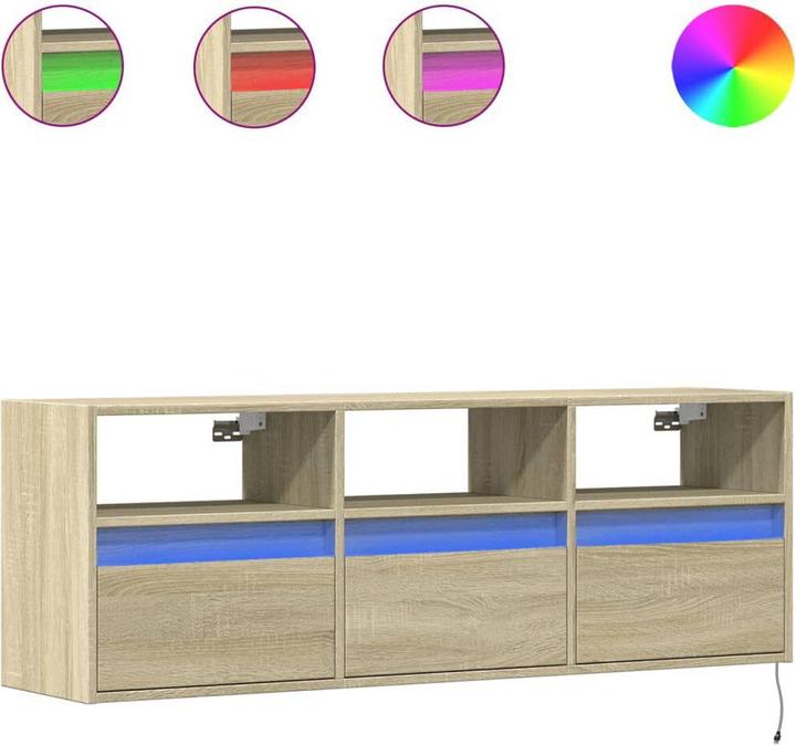 Produktbild vidaXL TV-Wandschrank (130 x 31 x 45 cm)