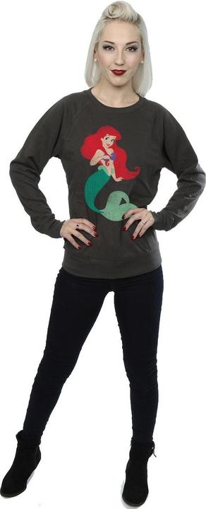 Actual product image Disney Princess Womens/Ladies Classic Ariel Sweatshirt (S)