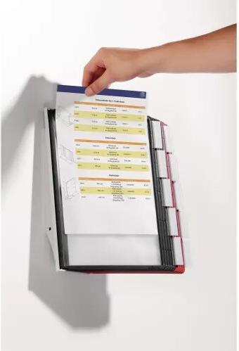 Produktbild Durable Sherpa Sichttafelsystem WALL mit 10 Sichttafeln