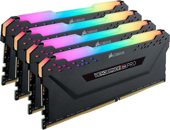 Actual product image Corsair Vengeance RGB Pro (4 x 16GB, 3600 MHz, DDR4-RAM, DIMM)