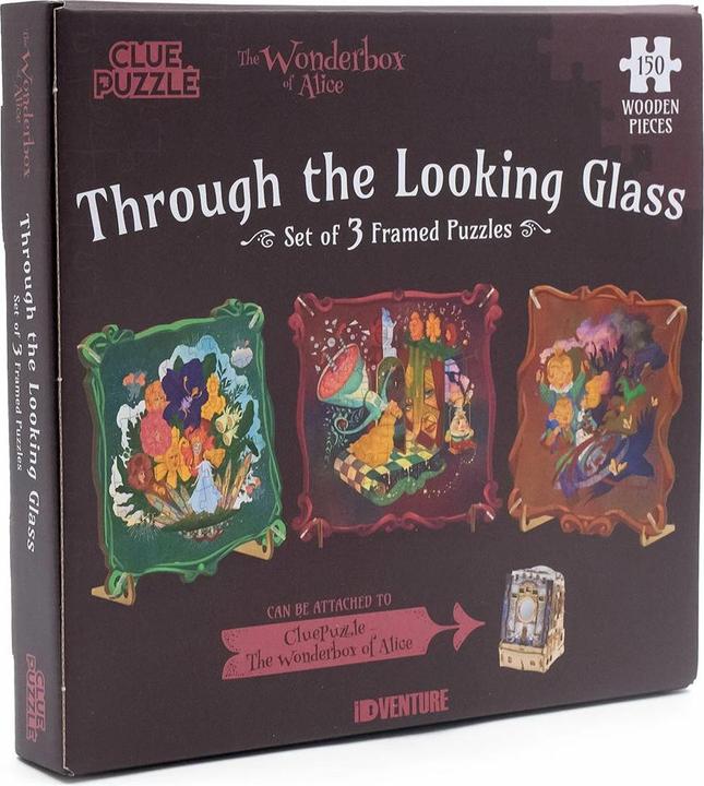 iDventure CluePuzzle "The Wonderbox of Alice" - Through the Looking Glass (180 pezzi)