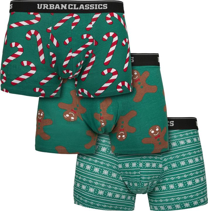 Produktbild Urban Classics Christmas Fun Boxer (S, 3er Pack)