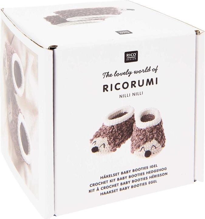 Image du produit Rico Design Kit de crochet "Baby Booties" de Ricorumi