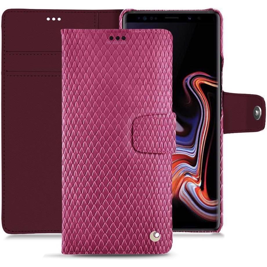 Thumbnail - Noreve Lederschutzhülle Wallet (Samsung Galaxy Note 9), Smartphone Hülle, Rosa