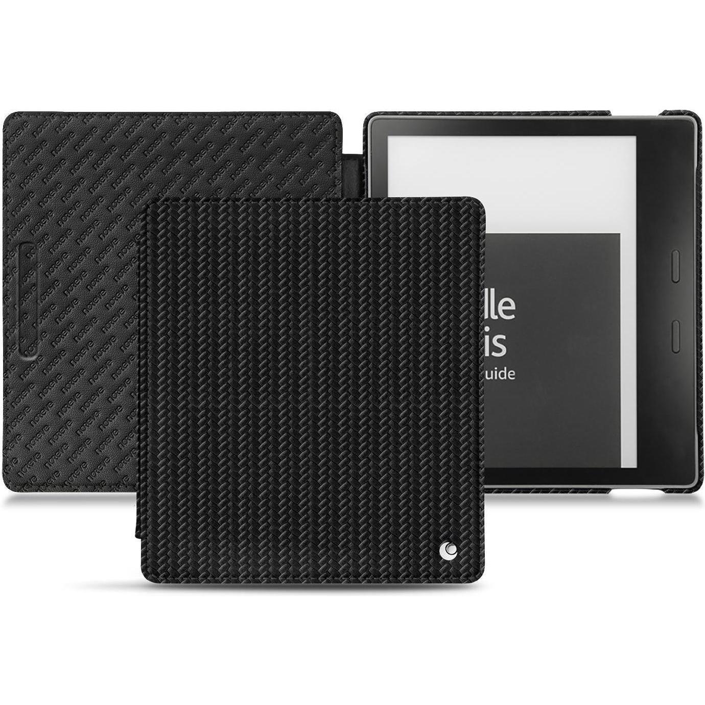 Noreve Lederschutzhülle horizontal, eReader Zubehör, Schwarz