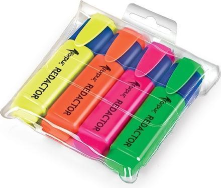 Forpus Set di evidenziatori Redactor, 2-5 mm, 4 colori (4x)