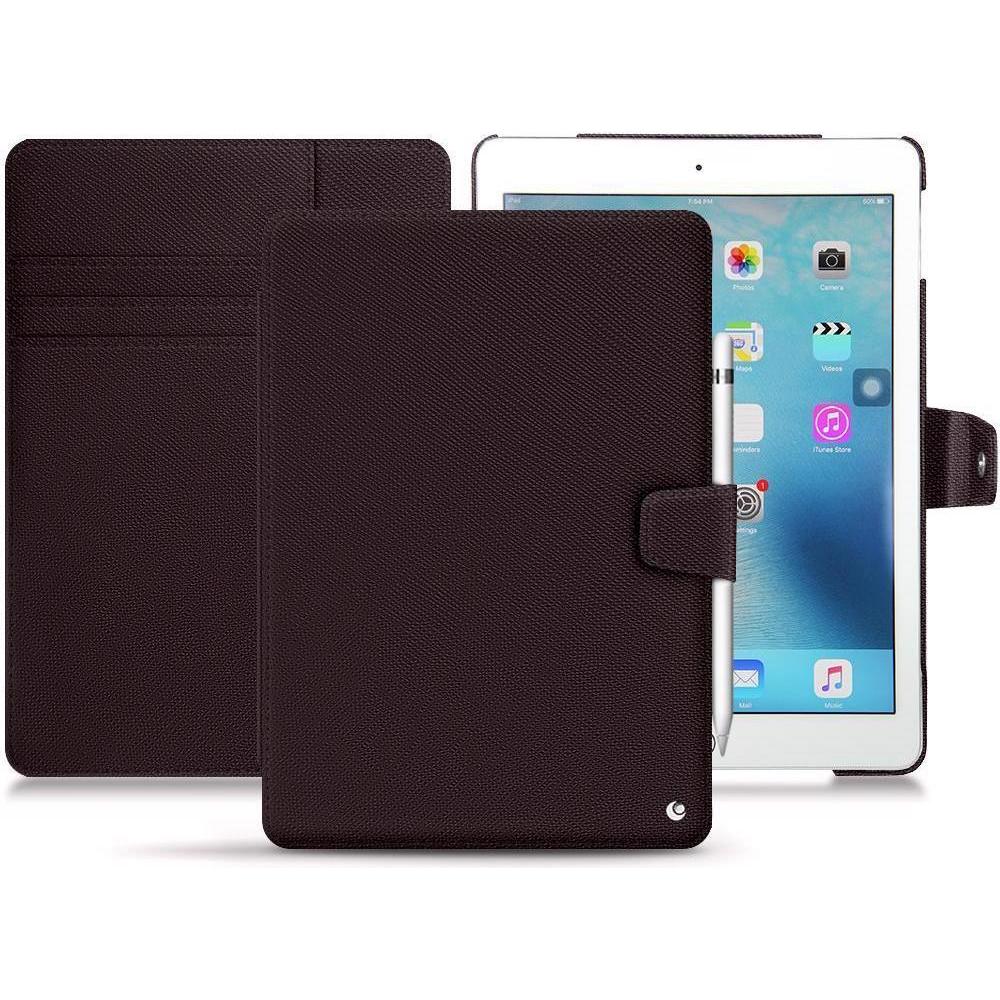 Noreve Lederschutzhülle Wallet (iPad 9.7), Tablet Hülle, Braun