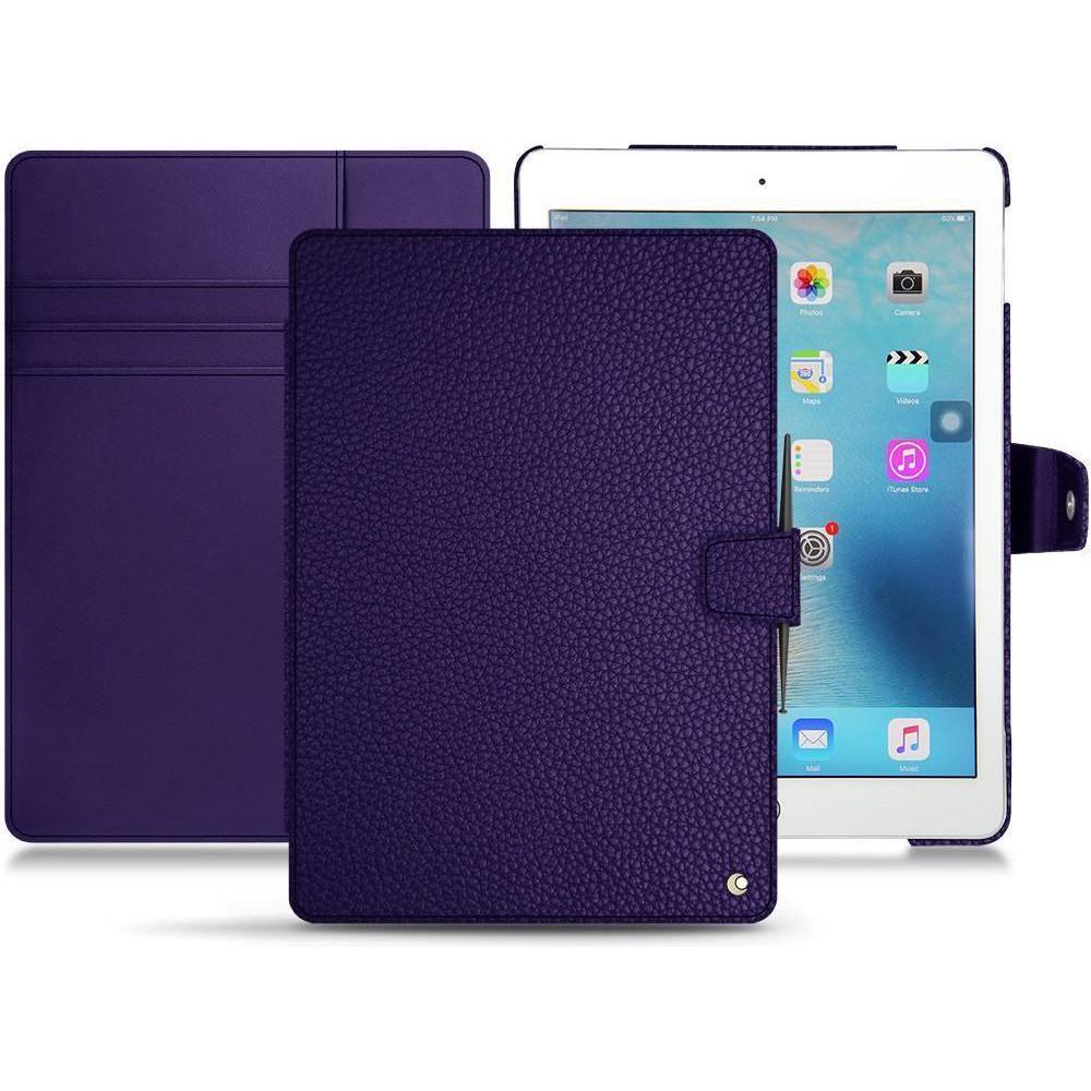 Noreve Lederschutzhülle Wallet (iPad Pro 9.7 2016 (1. Gen)), Tablet Hülle, Blau