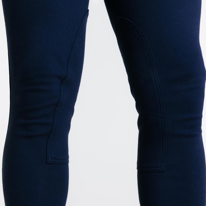 Actual product image Fouganza Reithose 100 Herren blau (XL)