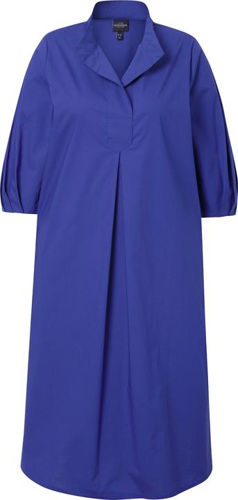 Actual product image Ulla Popken Paper Touch 3/4 Sleeve Collared Dress (60)