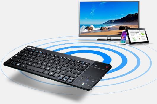 Produktbild Samsung VG-KBD1000/ZG, bluetooth Tastatur, für SmartTV's und Mobilegeräte, DE-Layout