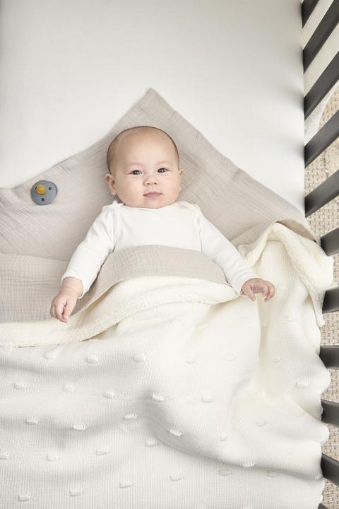 Produktbild Meyco Knots teddy babydecke gross