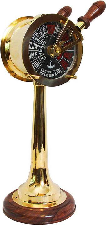 Immagine prodotto Compass Macchina telegrafica con base in legno