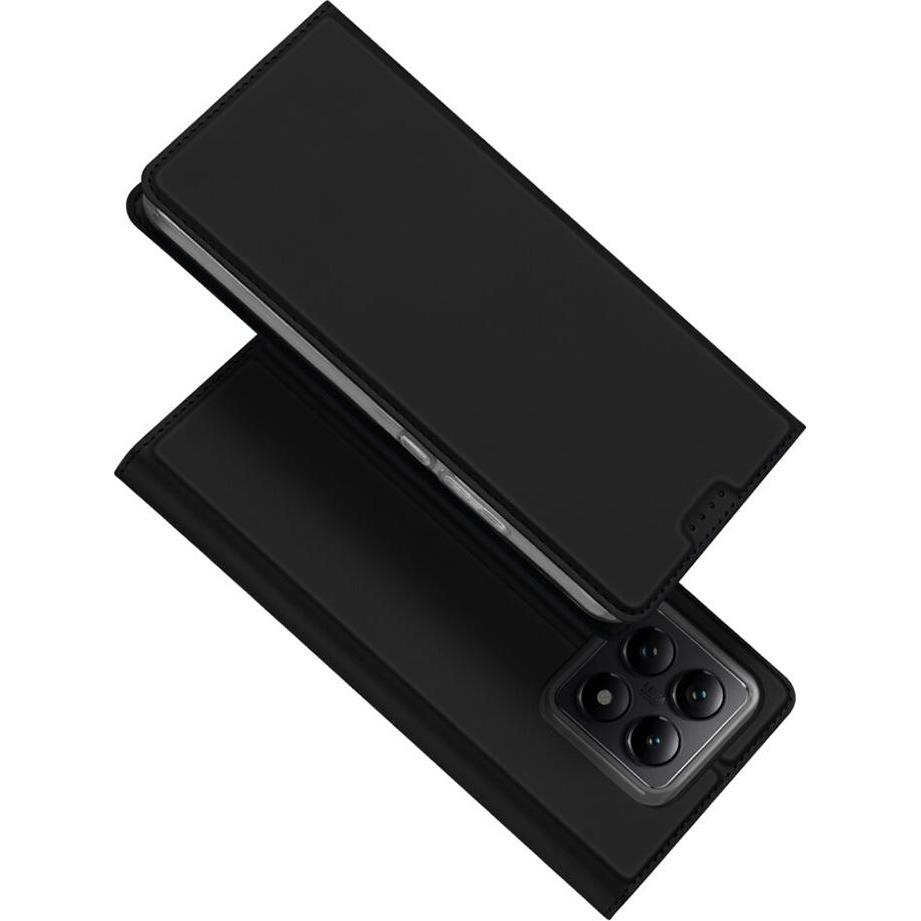 Dux Ducis Skin Pro Series Bookcover (Xiaomi 14T), Smartphone Hülle, Schwarz