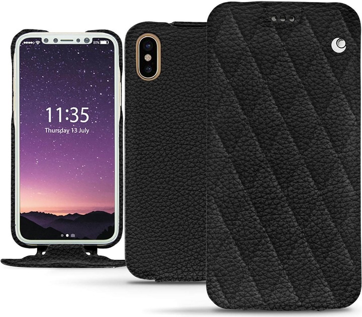 Noreve Housse cuir vertical (Apple iPhone XS)