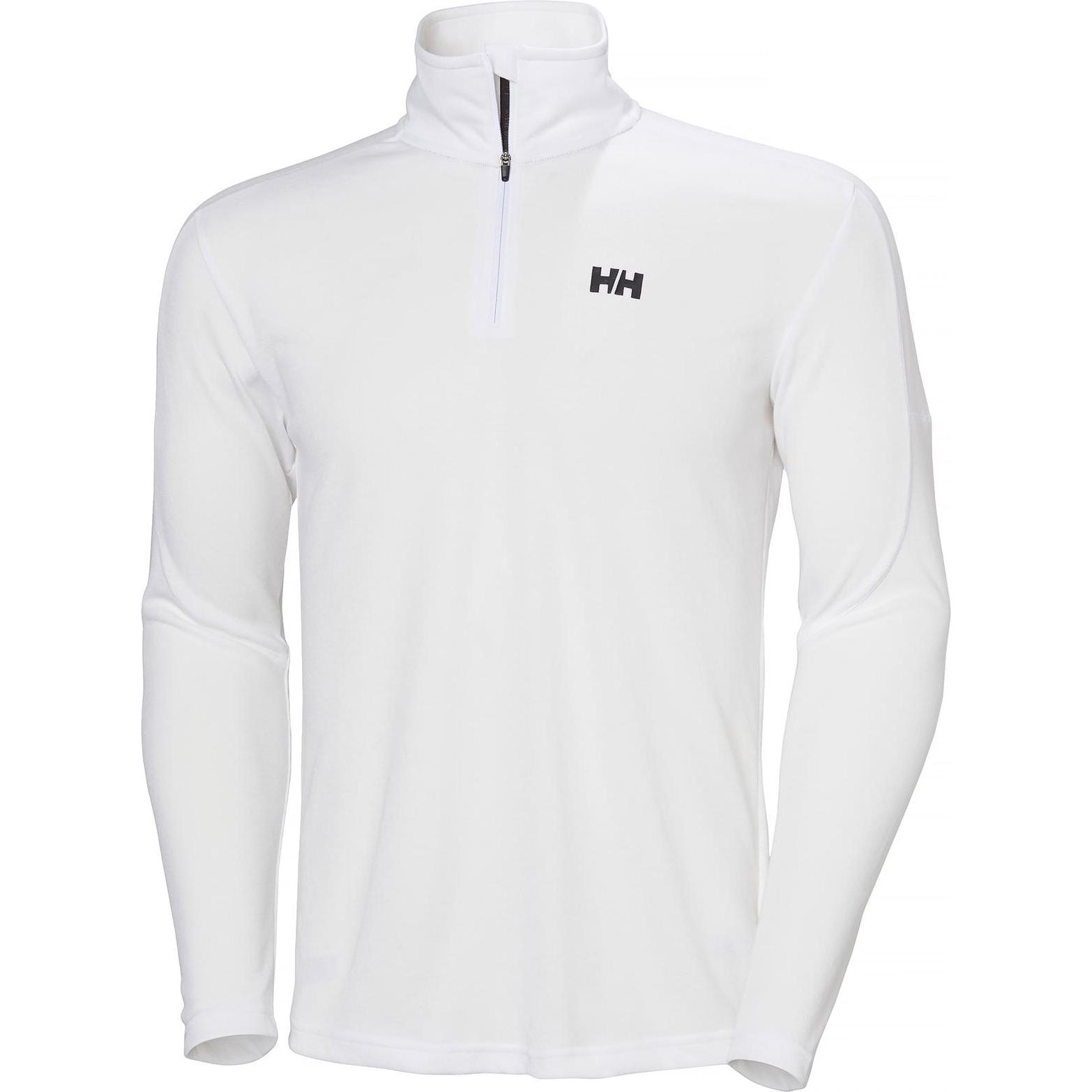 Helly Hansen, Uomini, Felpa + Maglione, Helly Hensen Hp 1/2 Zip Pullover 2.0 Herren-Sweatshirt, Bianco, (L)