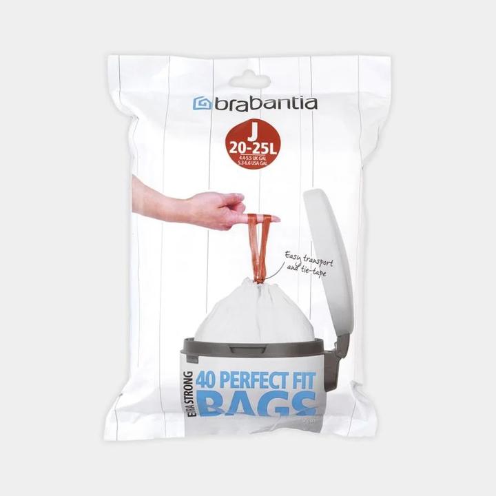 Actual product image Brabantia PerfectFit bin liners (40 x, 23 l)