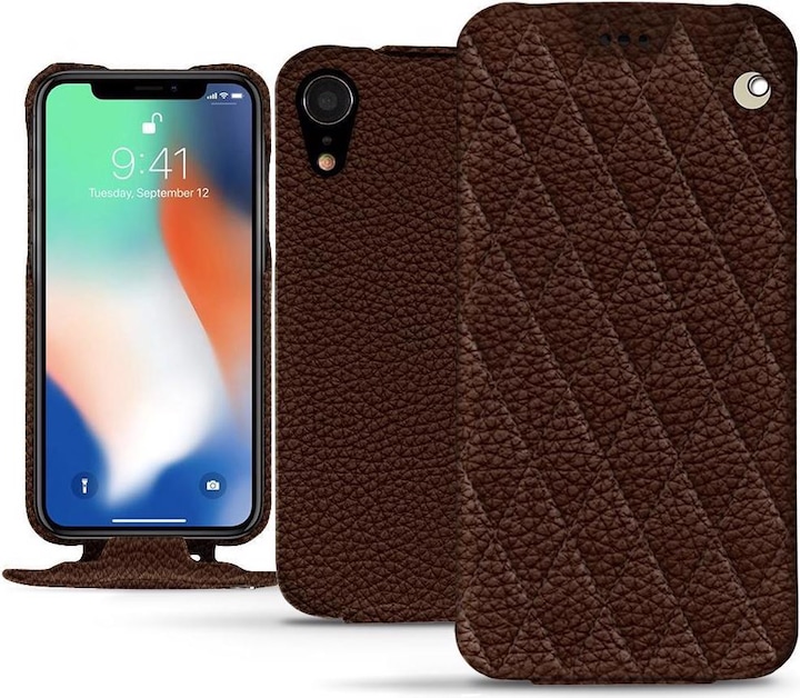 Noreve Lederschutzhülle vertikal (Apple iPhone XR)