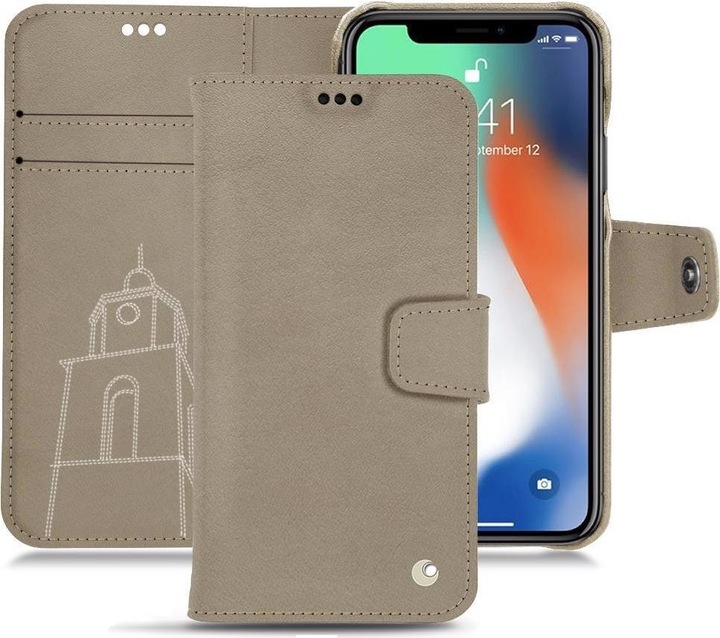Produktbild Noreve Lederschutzhülle Wallet (Apple iPhone XR)