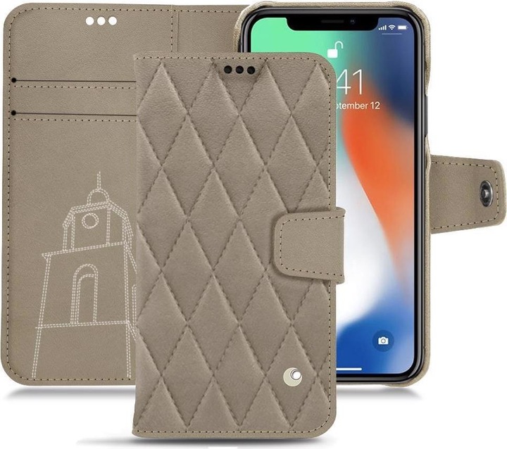 Produktbild Noreve Lederschutzhülle Wallet (Apple iPhone XR)