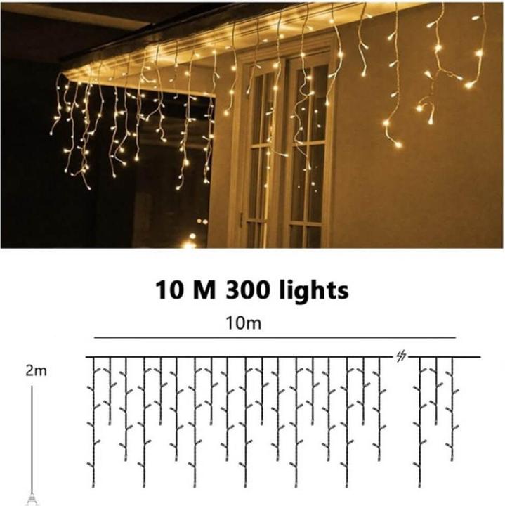 Immagine prodotto Cover-Discount Solar Lichterkette Vorhang (10 m)