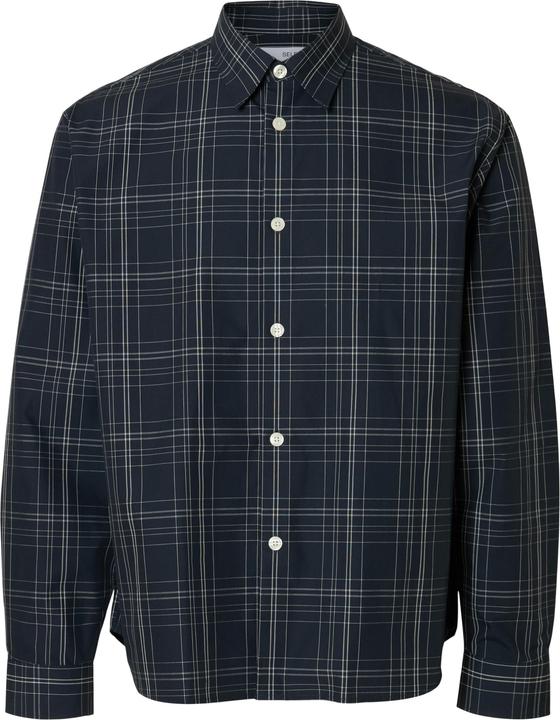 Produktbild Selected Homme Boxy Fit Baumwoll Karohemd (M)