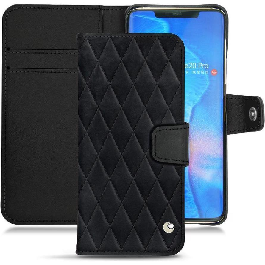 Thumbnail - Noreve Lederschutzhülle Wallet (Huawei Mate 20 Pro), Smartphone Hülle, Schwarz