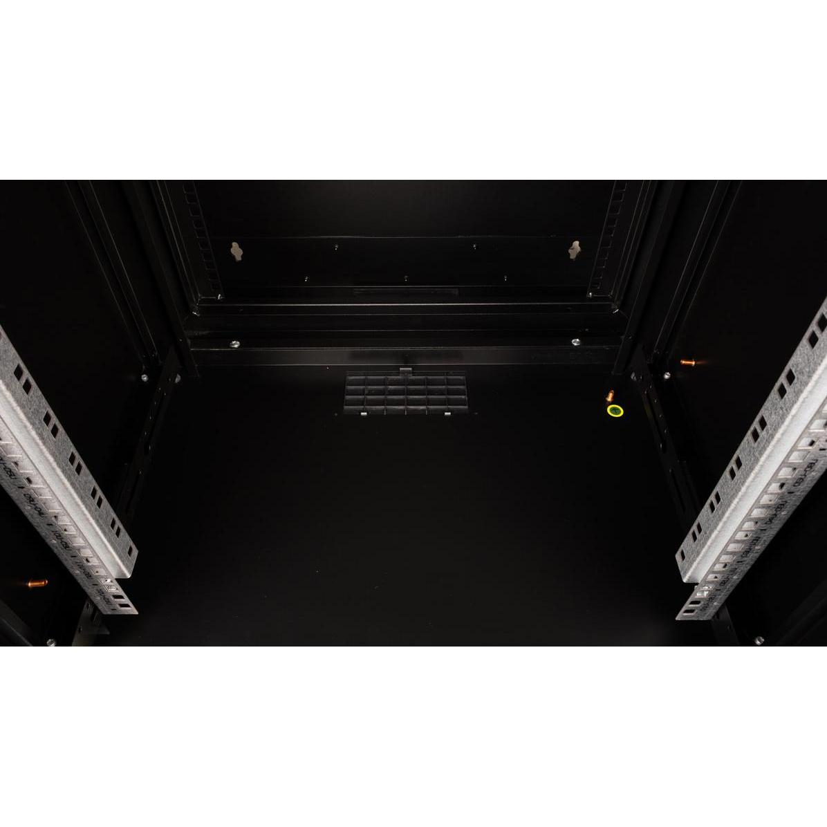 Thumbnail - Roline 19-Zoll Wandgehäuse Pro 12 HE (12 HE, 19 Zoll Rack), Serverschrank, Schwarz